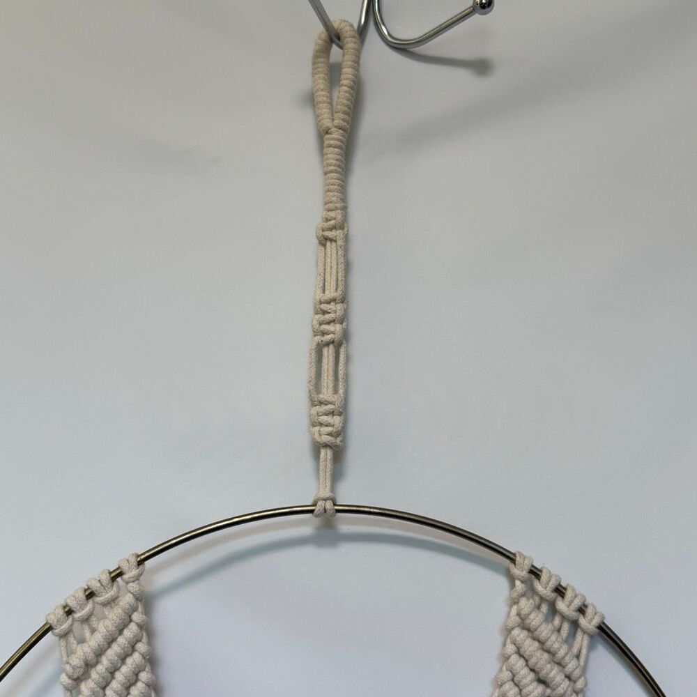 Macrame 14” ring goat 9” fringe - Picture 5 of 5